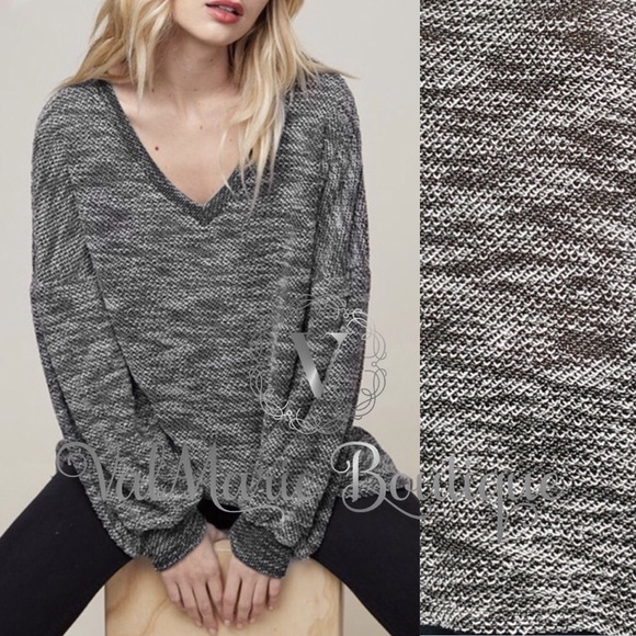 READY FOR FALL chunky vneck knit top - Picture 8 of 8
